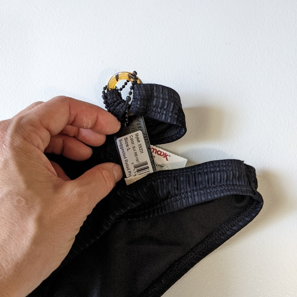 NWT Black Xoxo bikini bottom - Picture 2 of 4